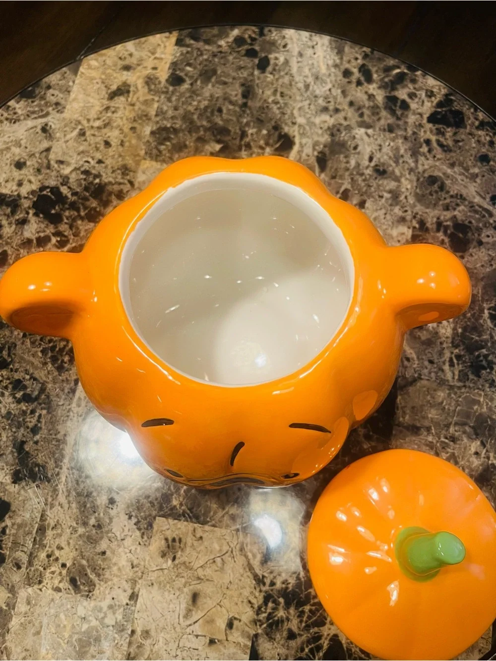 Halloween Winnie the Pooh Pumpkin Candy Jar - Orange